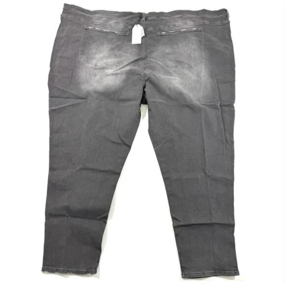 Universal Standard Logan High Rise Vintage Jeans 38 NWT Distressed Gray 90s Y2K - Picture 4 of 5